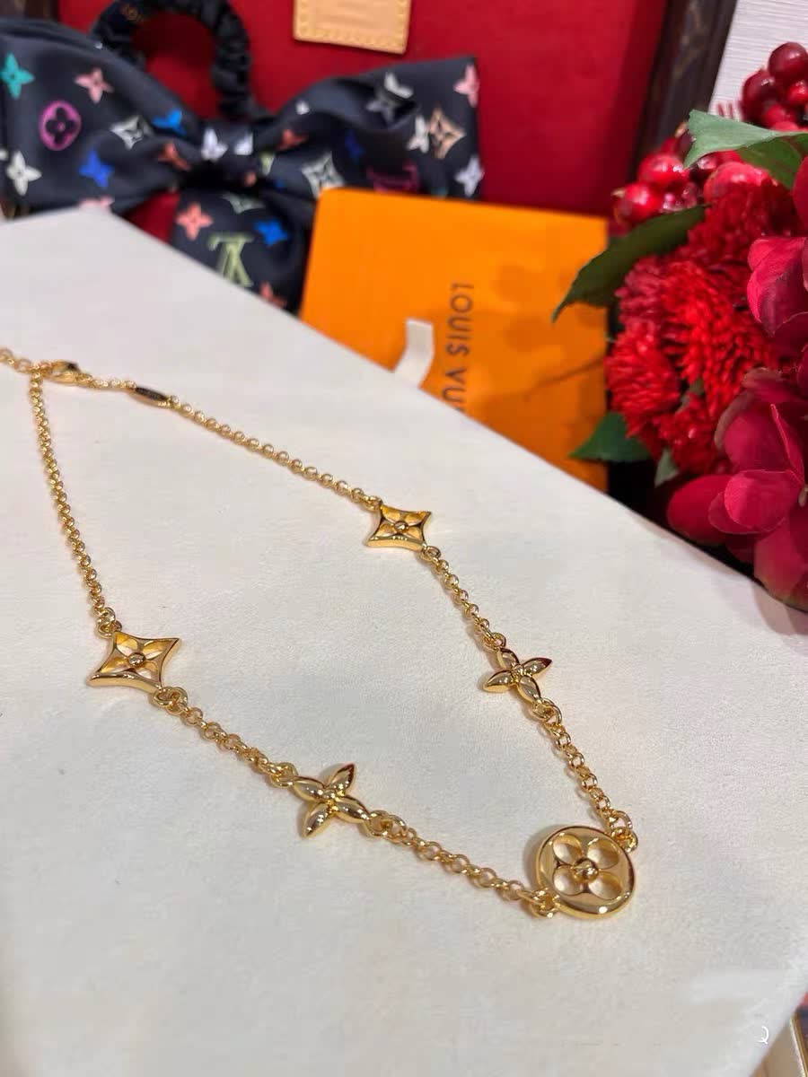 Louis Vuitton Gold Tone Bracelet